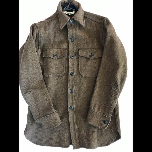 S Vintage Woolrich Herringbone Tweed 